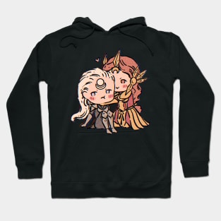 Diana and Leona stickers Hoodie